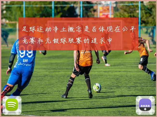 足球运动净土概念是否体现在公平竞赛和无假球联赛的追求中